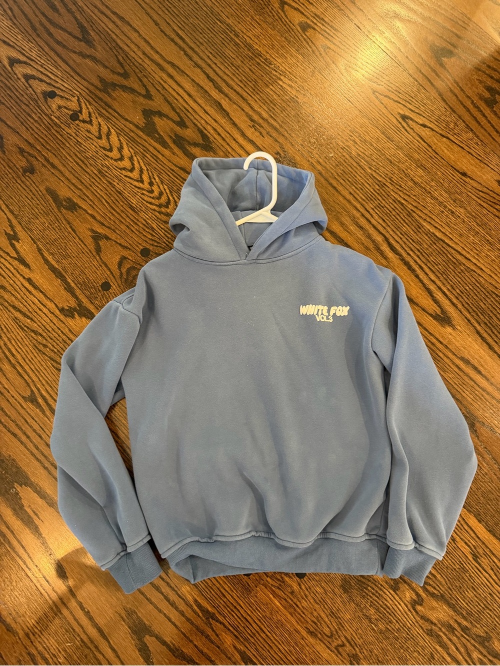 White Fox Boutique Light Blue Pullover Hoodie